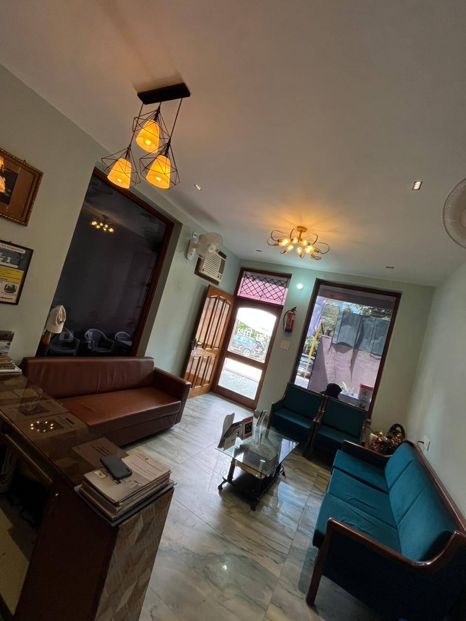 Reception area